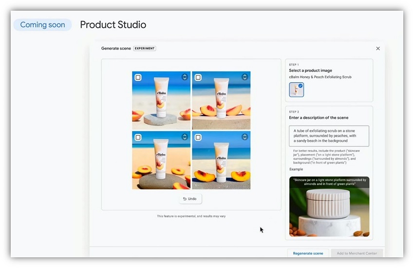 Google Product Studio